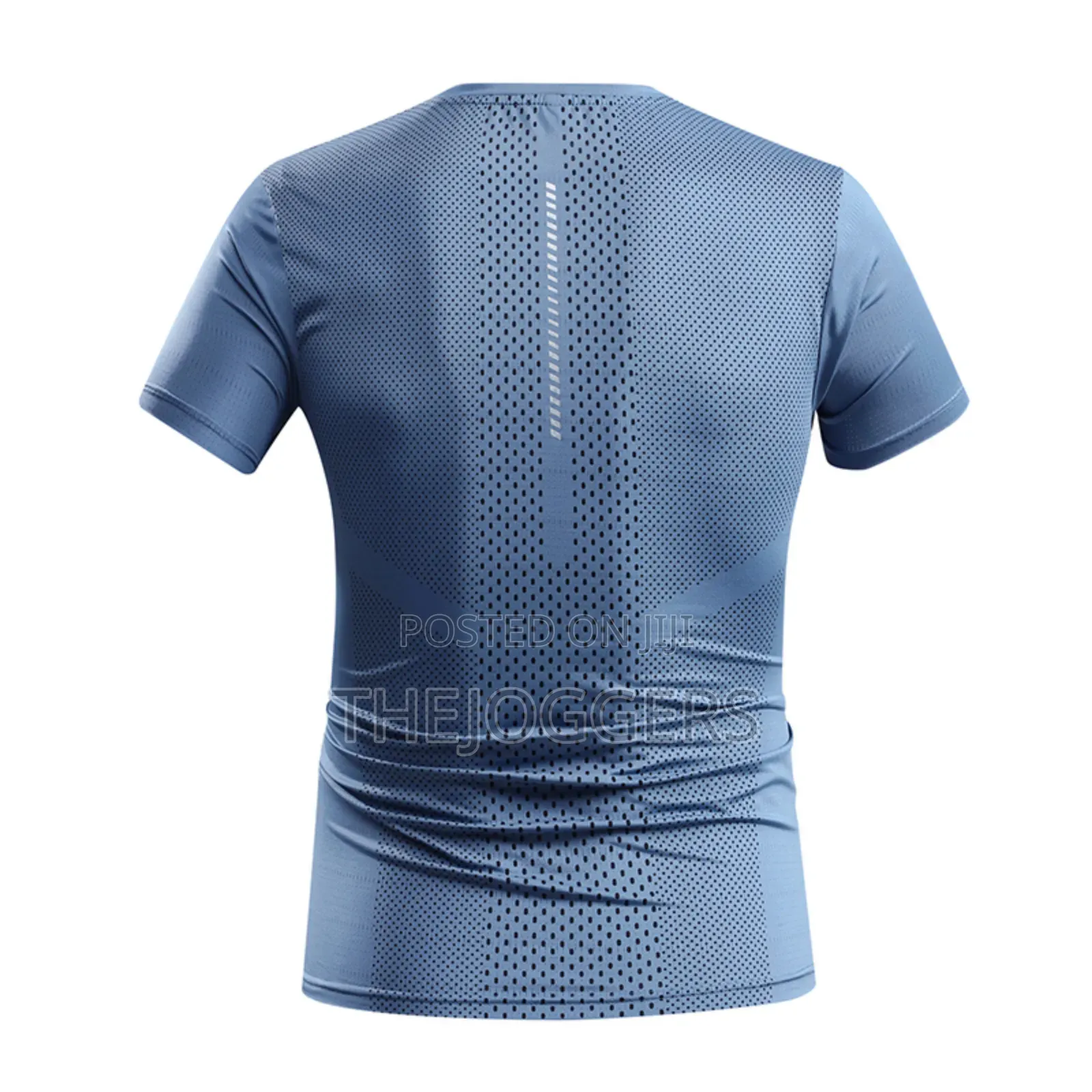 Men's Reflective Print T-Shirt Lightweight Polyester Fiber