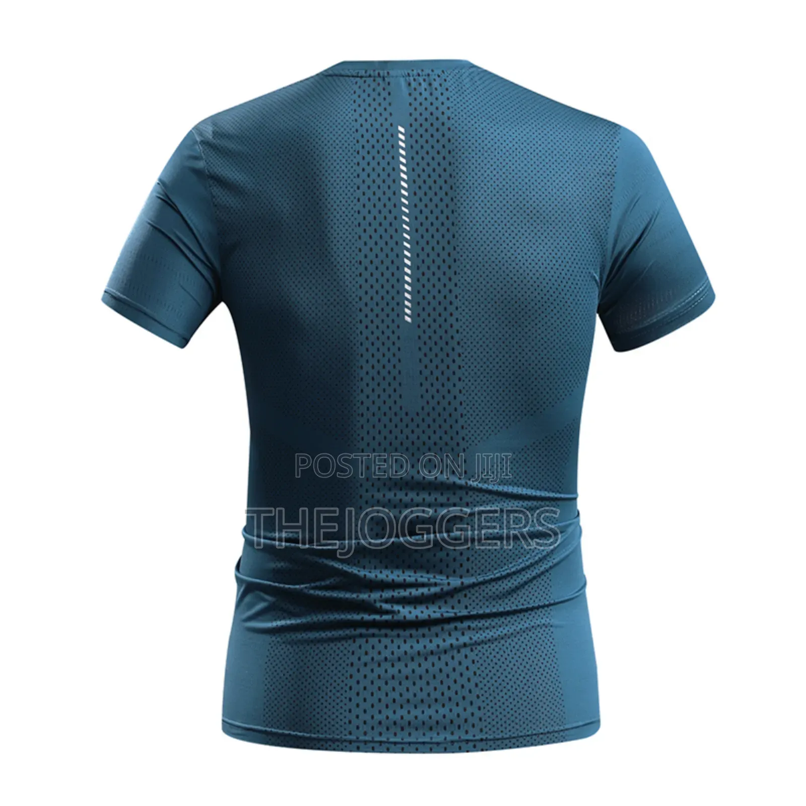 Men's Reflective Print T-Shirt Lightweight Polyester Fiber