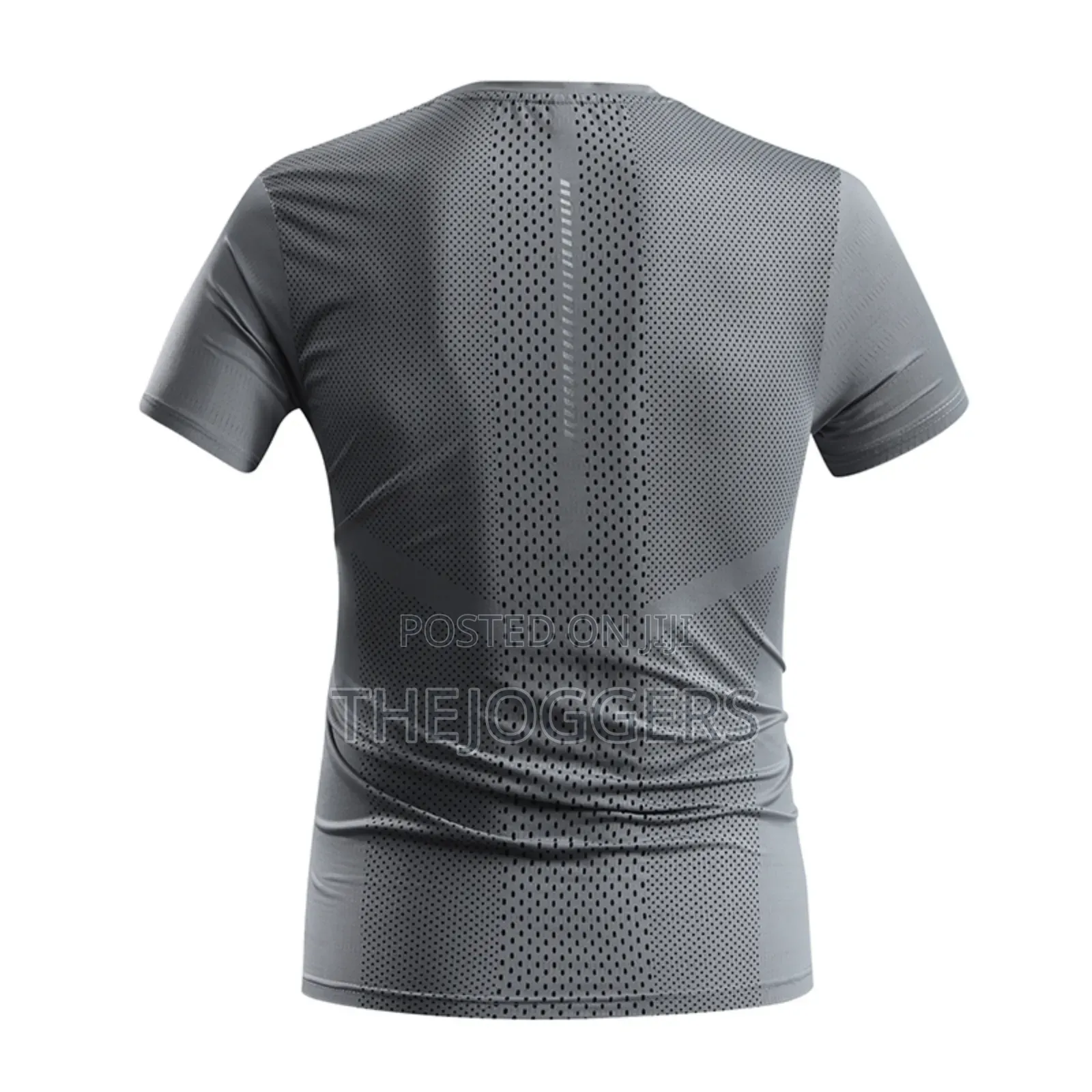 Men's Reflective Print T-Shirt Lightweight Polyester Fiber