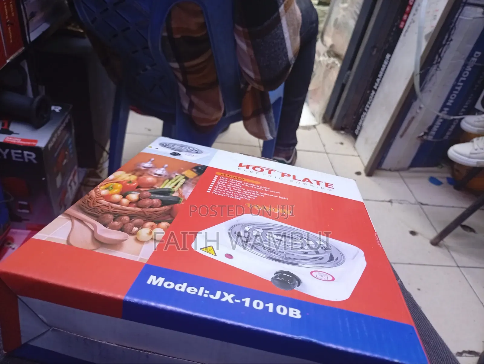 Quality Hot Plate Electric Cooking/Cooking Plate 1000 Watts