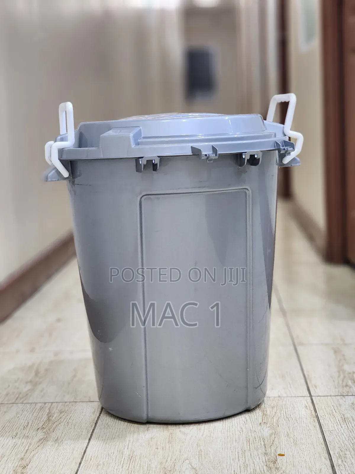 Grey Can Be Used as Storage Container for Water Milk Bins
