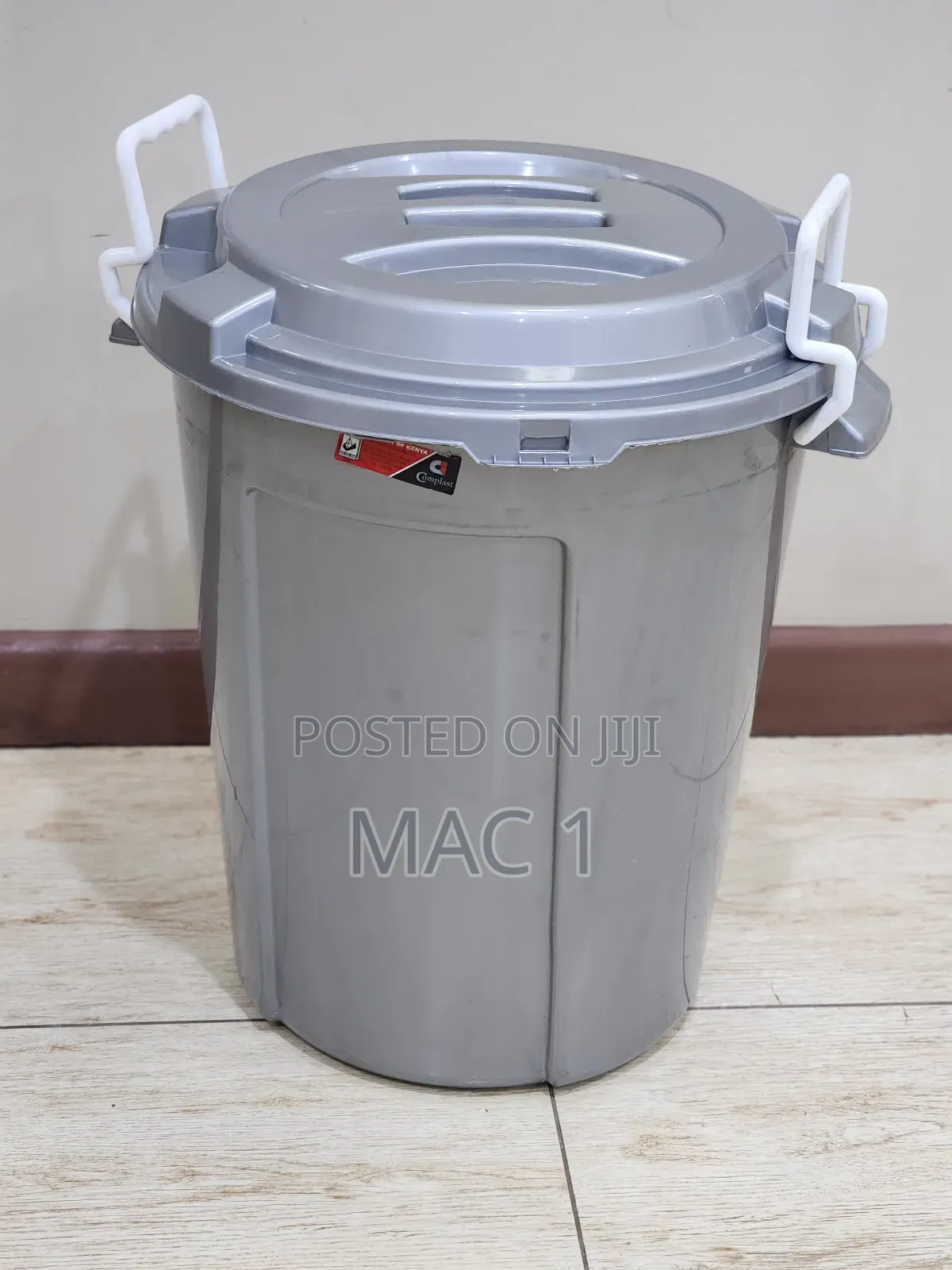 Grey Can Be Used as Storage Container for Water Milk Bins
