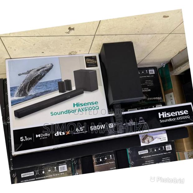 Hisense 5.1 Ch Ax5100 Q 580w Sound Bar