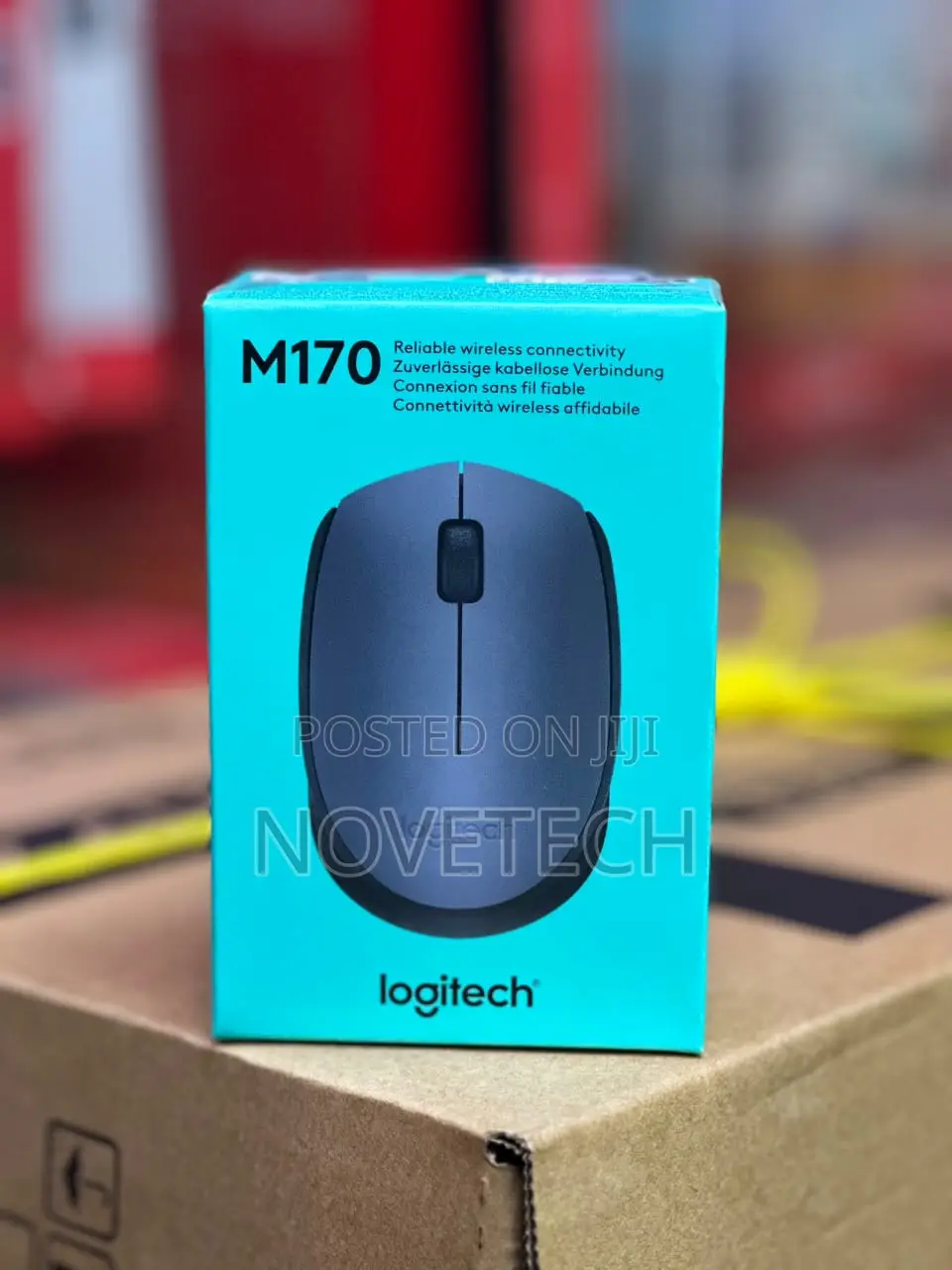 Logitech M170 Wireless Mouse for Pc, Mac, Laptop, 2.4 GHZ