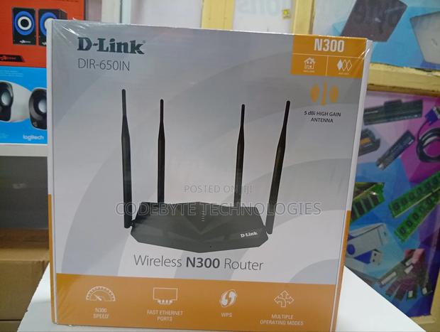 D-Link Router Dir-650in/Bna Wireless 300mbps - main view