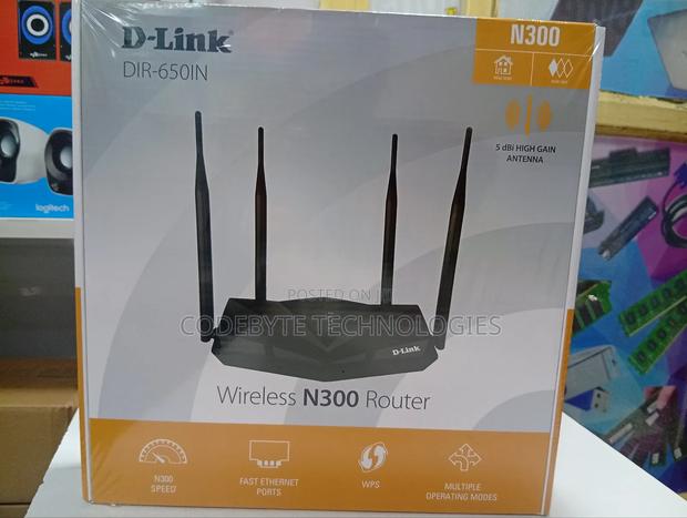D-Link Router Dir-650in/Bna Wireless 300mbps - thumbnail 2