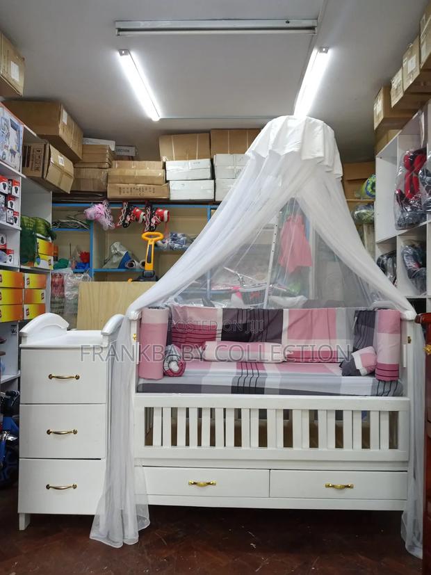 Baby Cot With Storage - main view