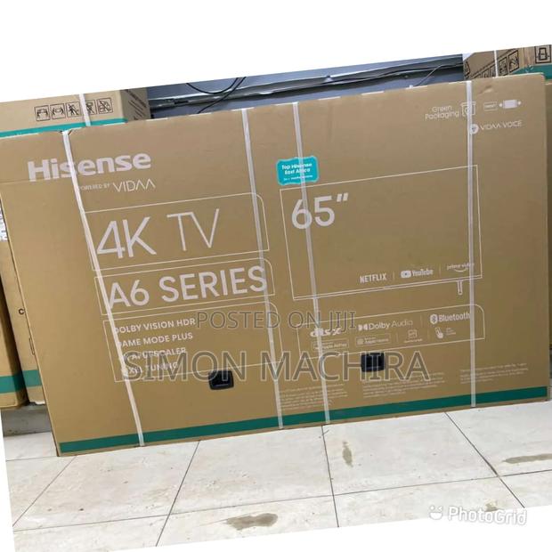 Hisense Smart Tv 65 Inch A6 Frameless - main view