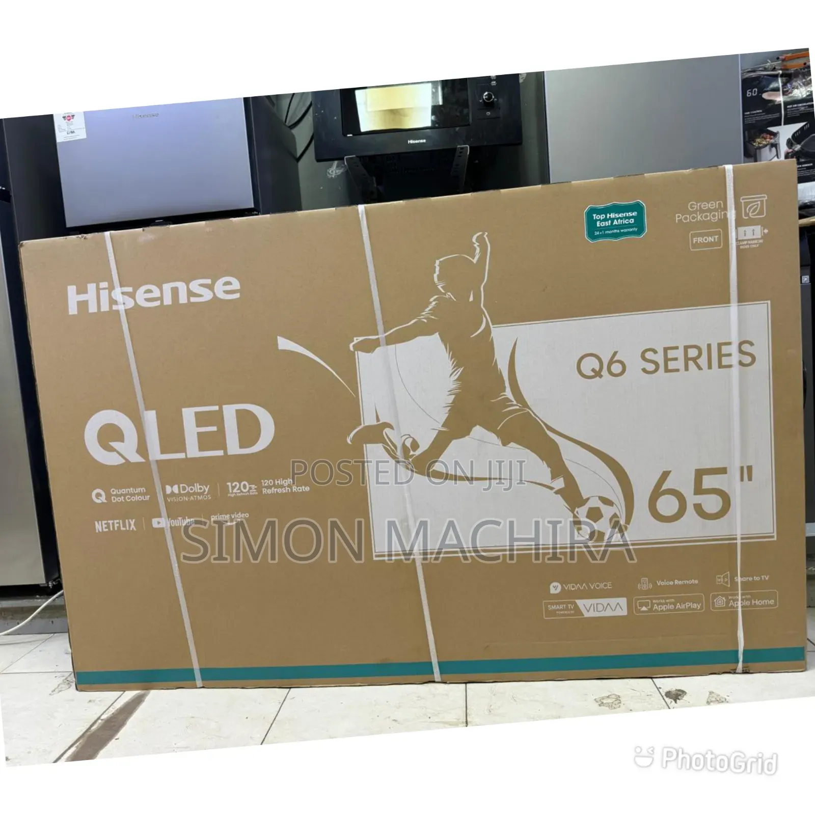 Hisense 65 Inch Q6. Qled Smart Tv