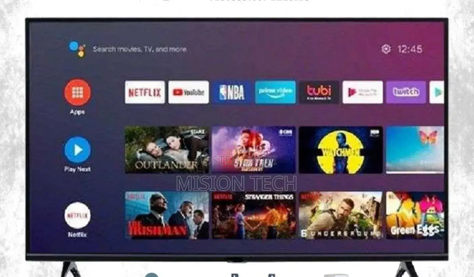 Vitron 43-Inch Smart Tv Bluetooth Enabled
