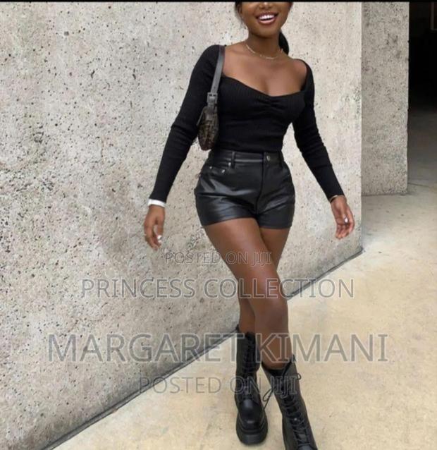 Leather Shorts - thumbnail 4