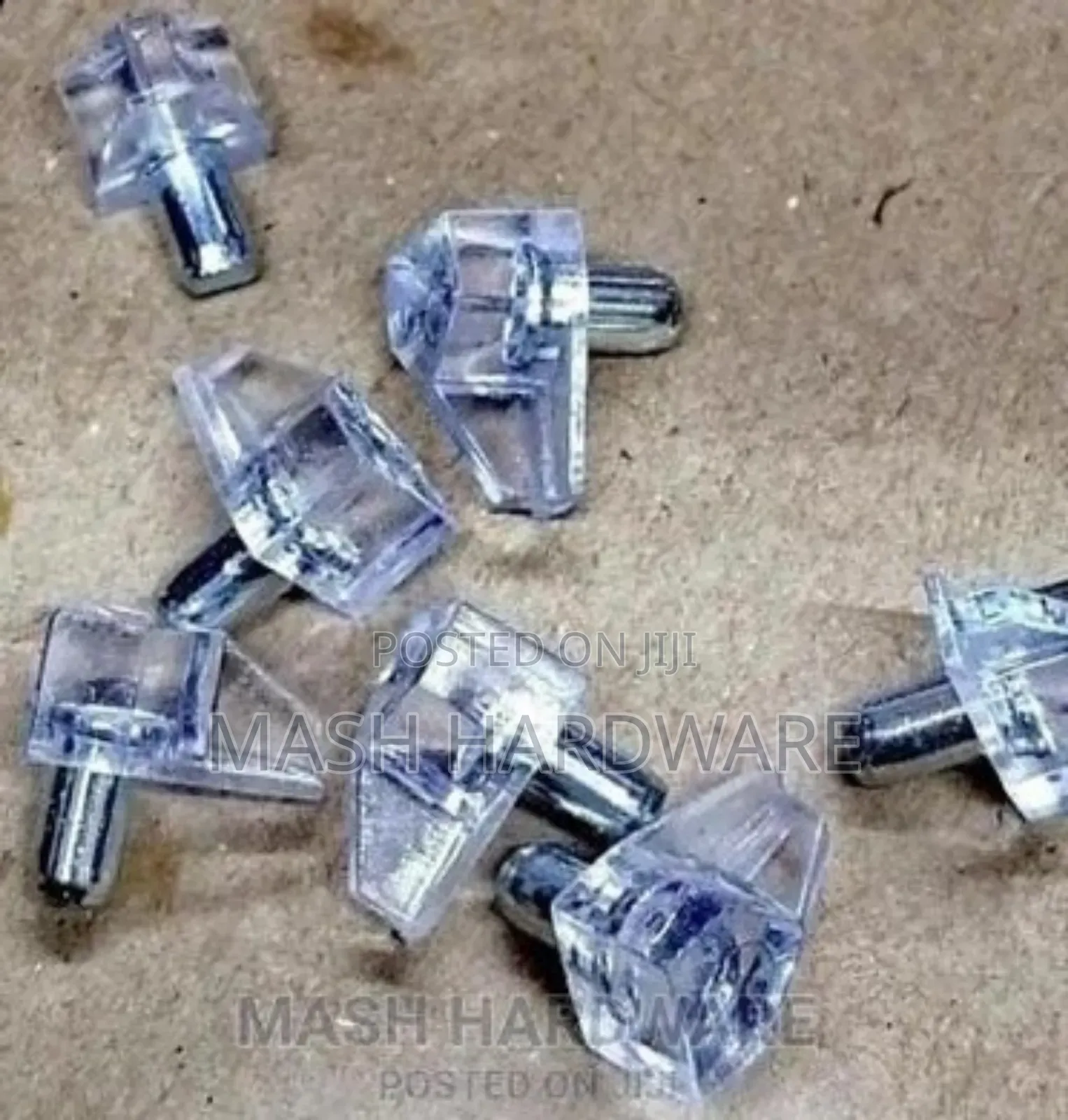 Clear Lucite Glass Holder