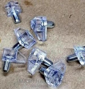 Clear Lucite Glass Holder - thumbnail 2