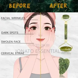 Gua Sha Jade Face Roller and Massager