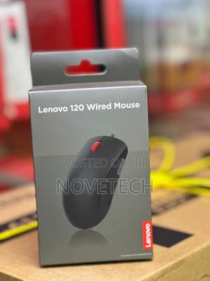 Lenovo 120 Wired Usb Mouse, High 1600 Dpi Optical Sensor - thumbnail 2