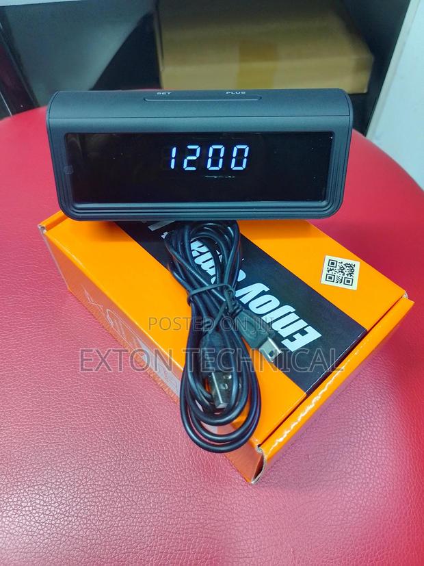 Portable Spy Camera Hidden Clock Spy Camera With Audio - main view