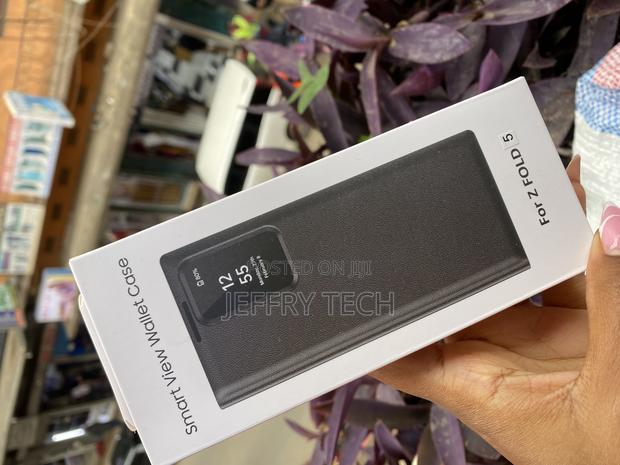 Sqgylgl Samsung Galaxy Z Fold 5 Lear View Mirror Flip Cover - main view