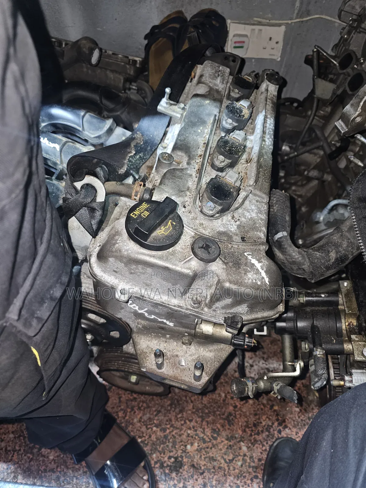 K12b Engine and Gearbox Old Model