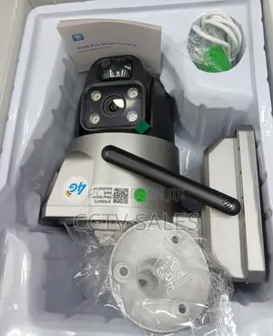 V380 Pro 4g Dual Lens Solar PTZ Camera