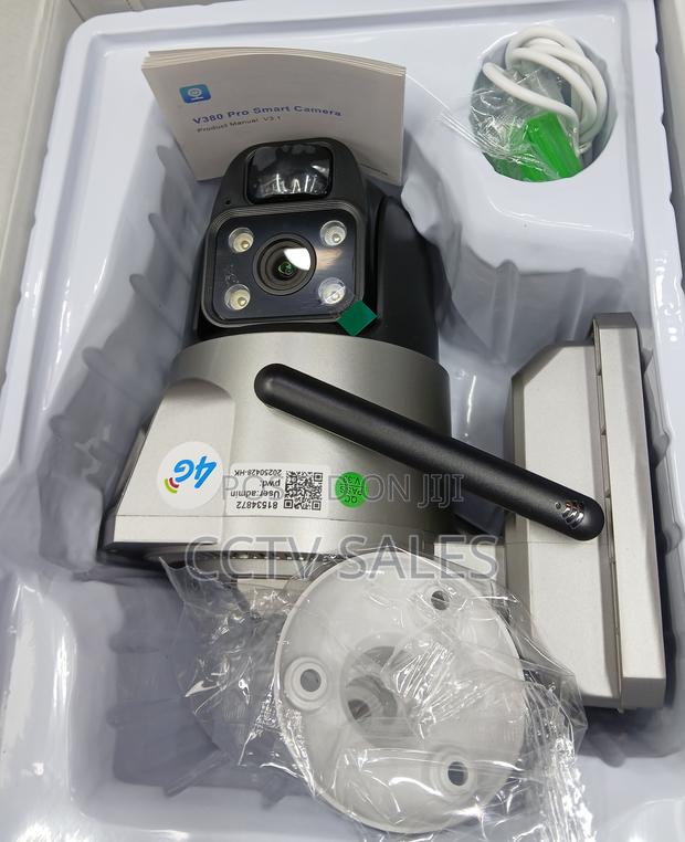 V380 Pro 4g Dual Lens Solar PTZ Camera