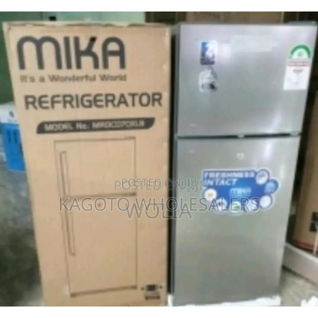 Colour Silver - Mika 202litres Fridge- No Frost