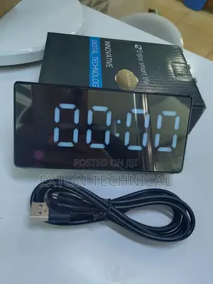 Hidden Wi-Fi Digital Table Clock Camera