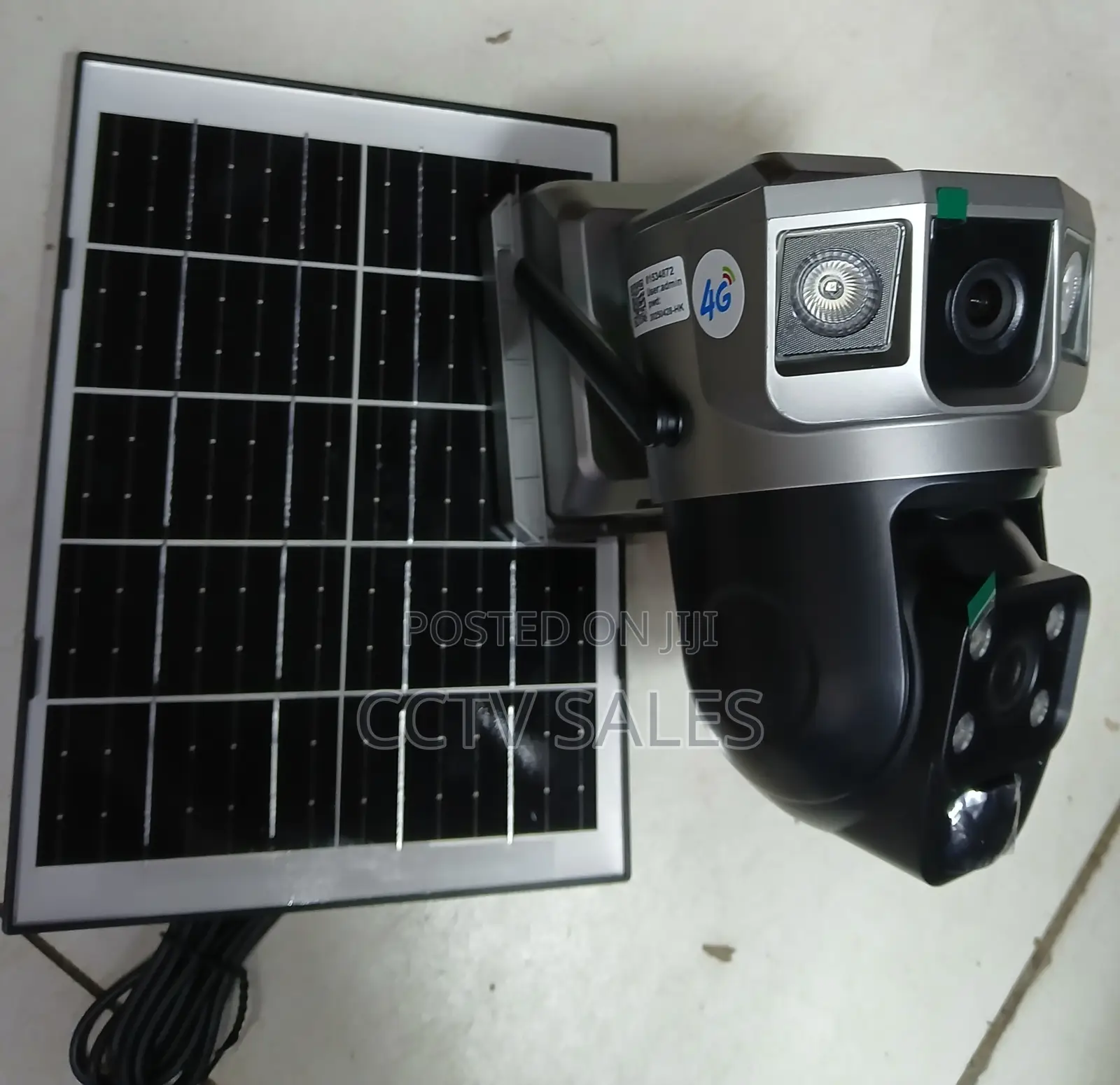 Waterproof Outdoor Dual Lens 4g Solar PTZ Camera