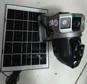Waterproof Outdoor Dual Lens 4g Solar PTZ Camera
