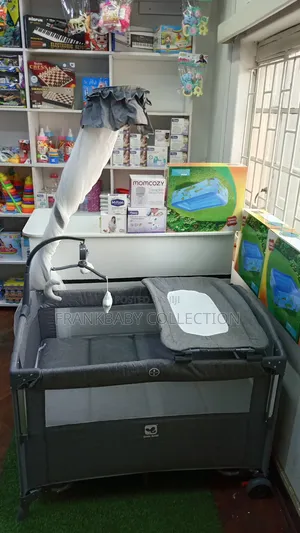 Portable Kids Baby Cot With Net