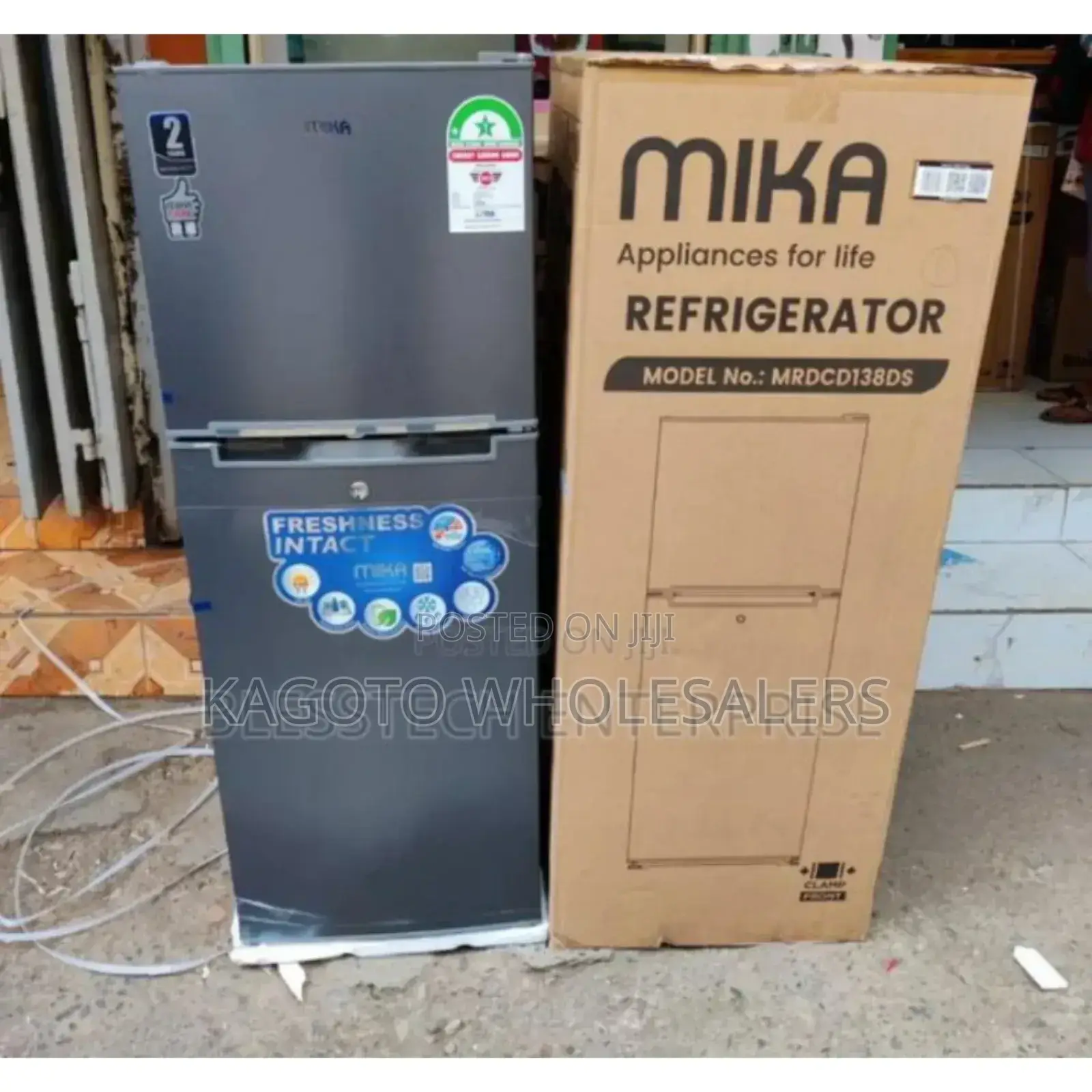 Brand New Mika Mika 197litres Fridge