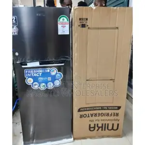 Colour Black - Mika 197litres Fridge