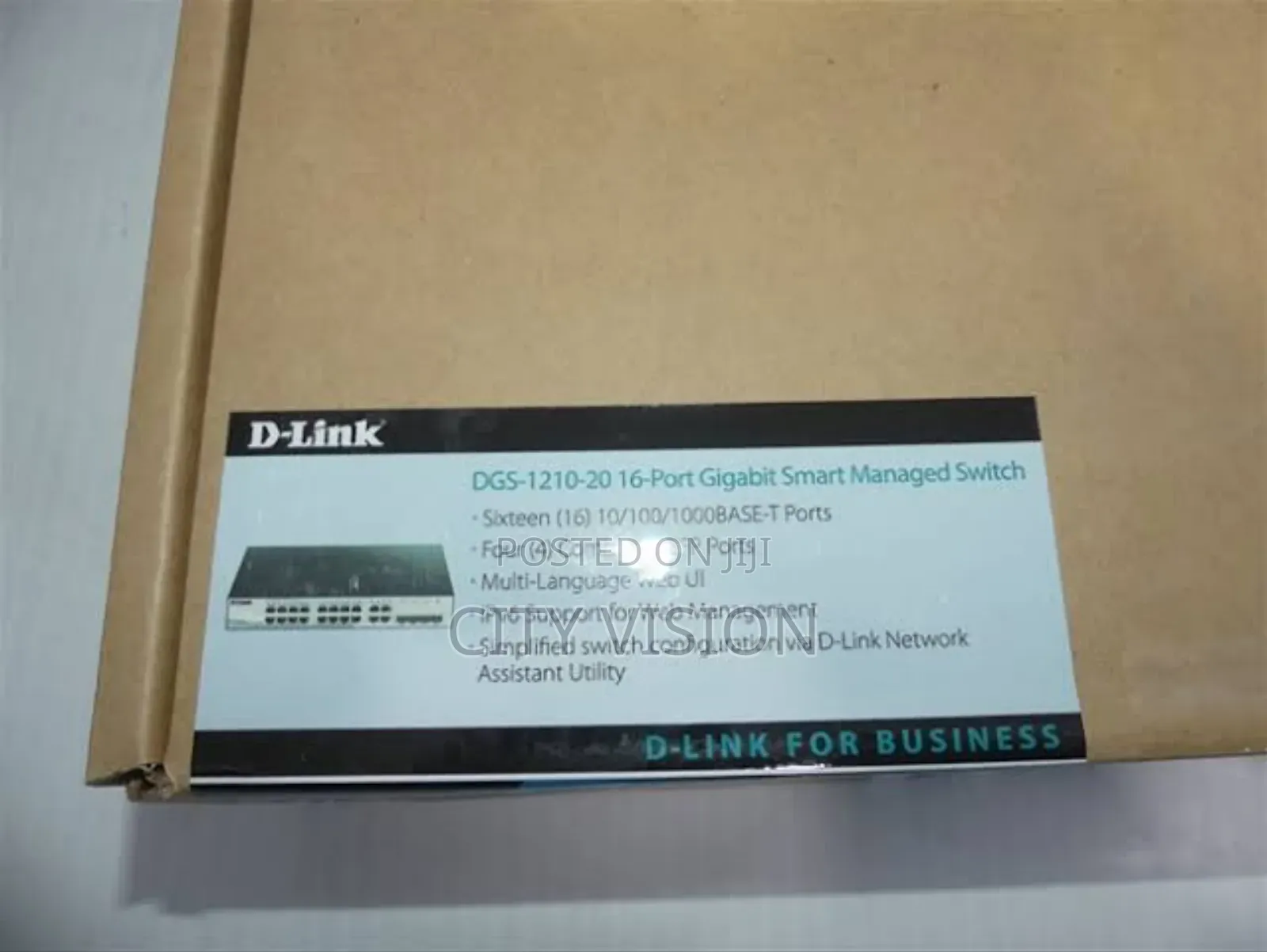 D-Link DGS-1210-20 16 Port Smart Managed Gigabit Switch