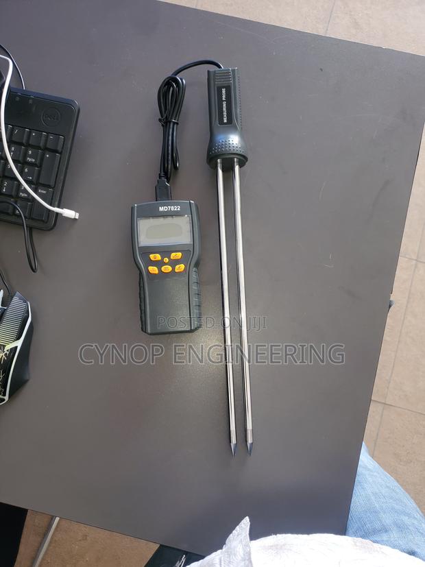 Portable Grain Moisture Meter for Field Use by Agronomists