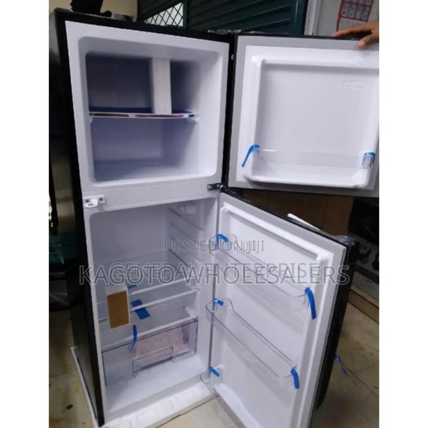 Two Door Fridge Mika 197litres Refrigerator. With No Frost