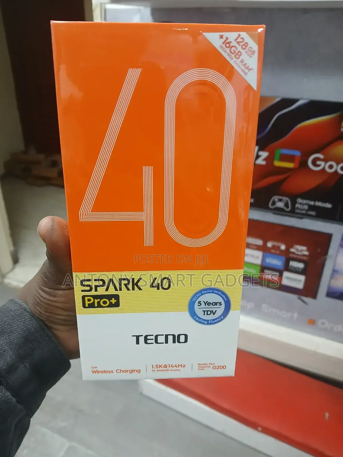 New Tecno Spark 40 Pro+ 128 GB