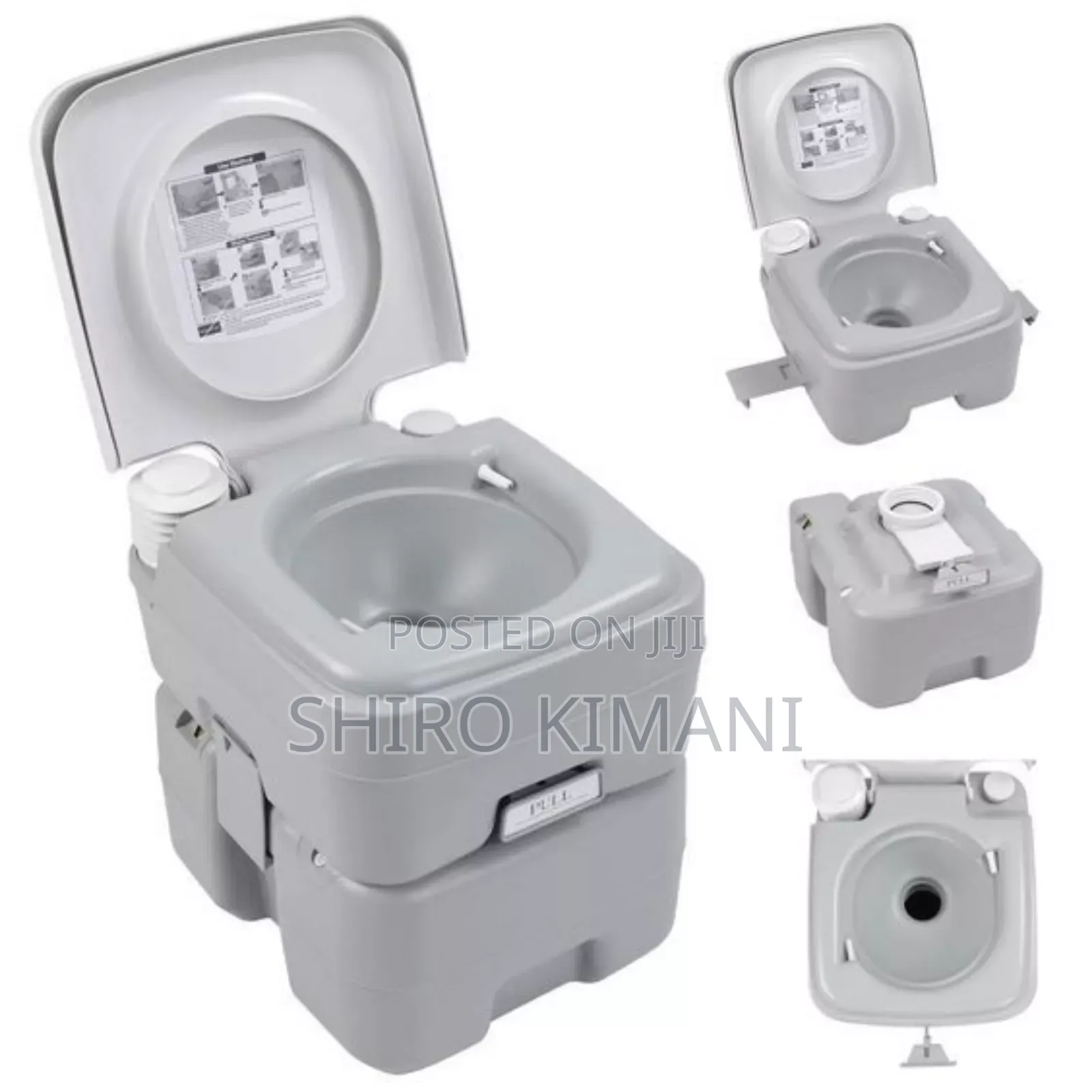  Compact 20l Toilet for Outdoor Home Use