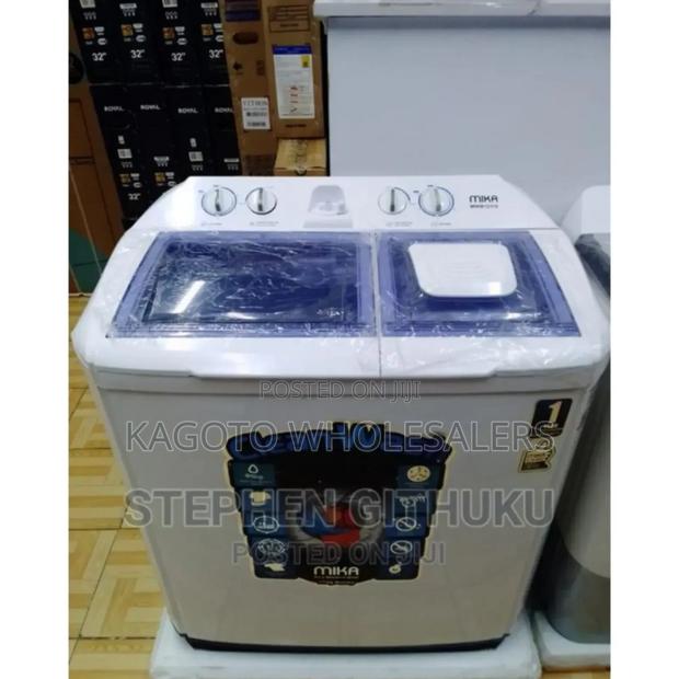1year Warranty -  Mika 10kgs Washing Machine