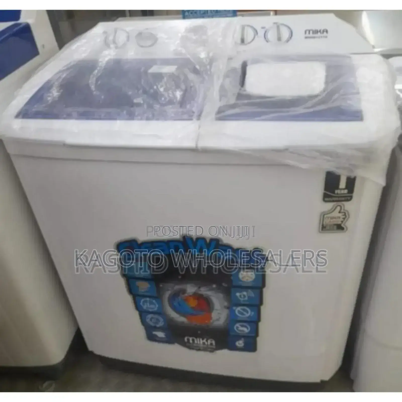 Digita Washing Machine - **Mika 10kgs Washing Machine