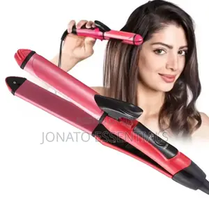 2 in 1 Hair Straightening and Curling Iron, Straightener