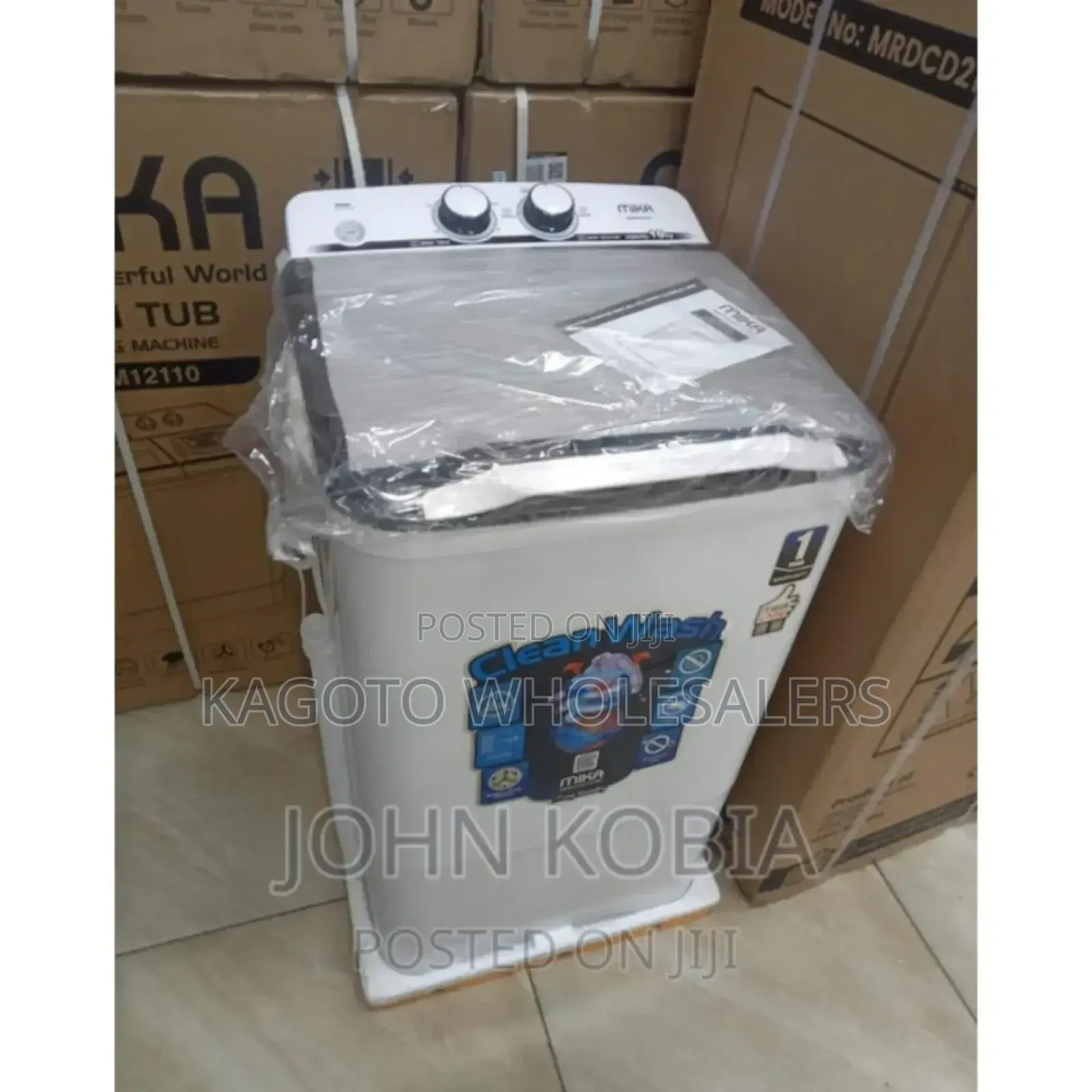 Digital Mika Single Tab 10kgs Washing Machine