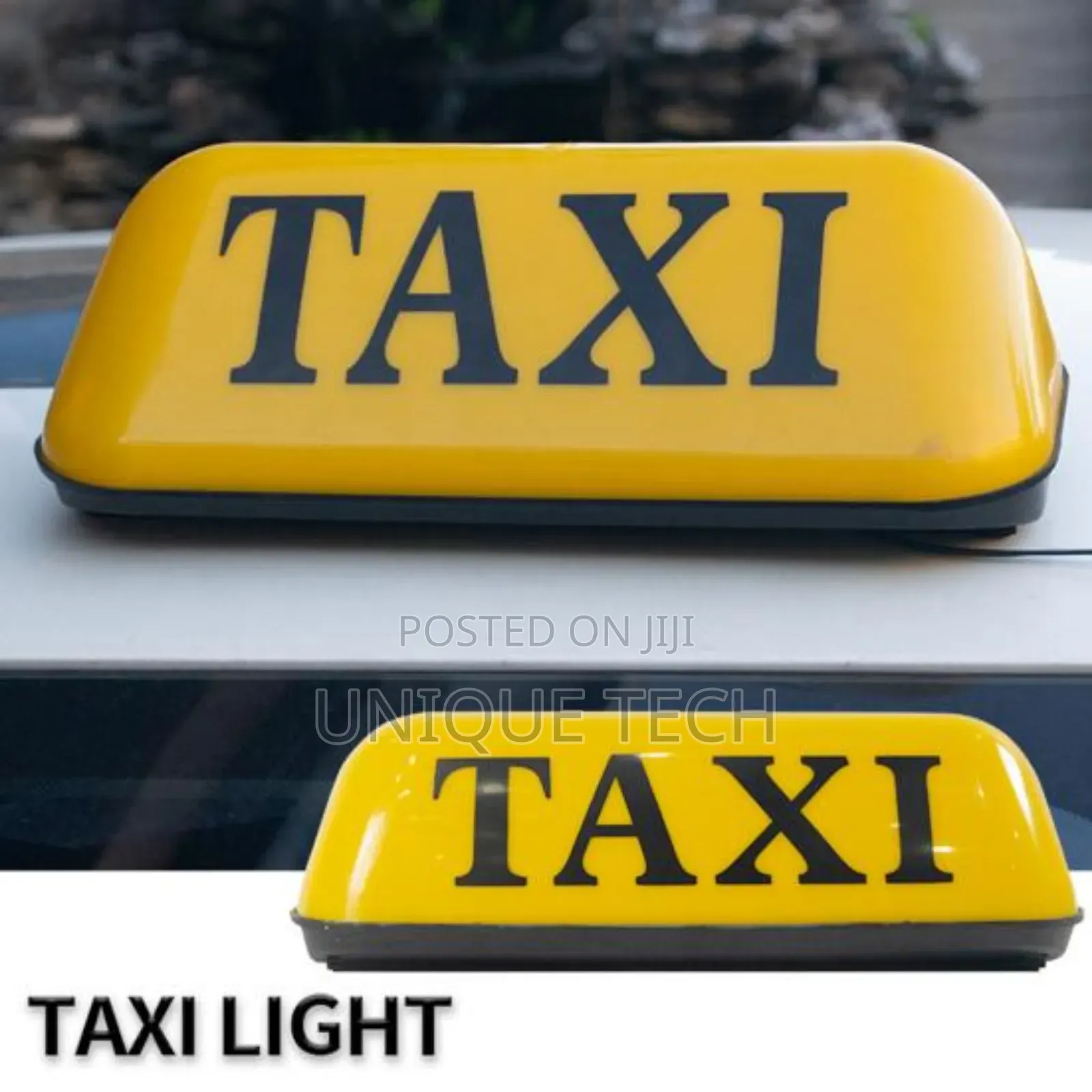 Magnetic Taxi Roof Lamp – 12v Power Source