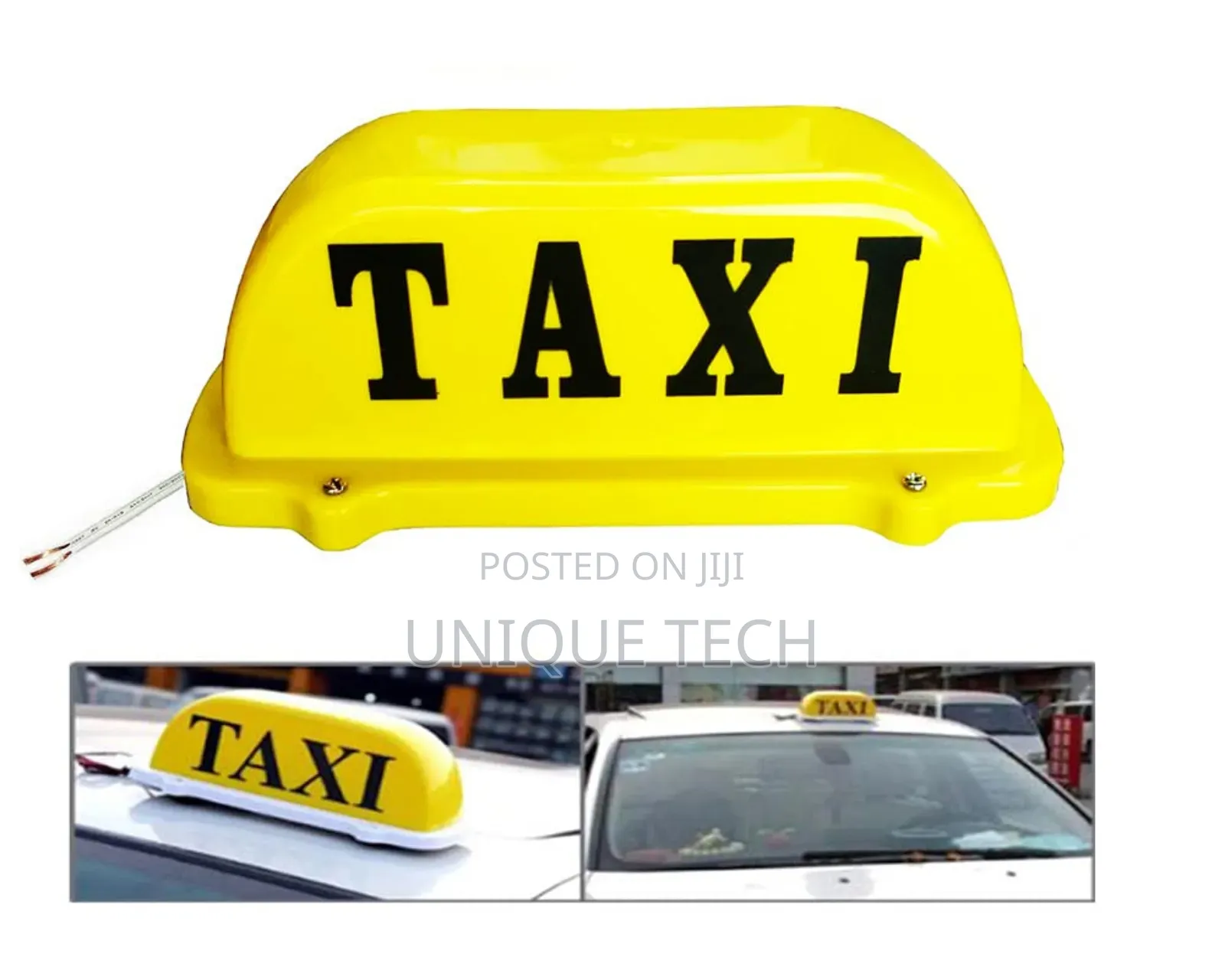 Taxi Light for Car Roof – Plug Play Installation