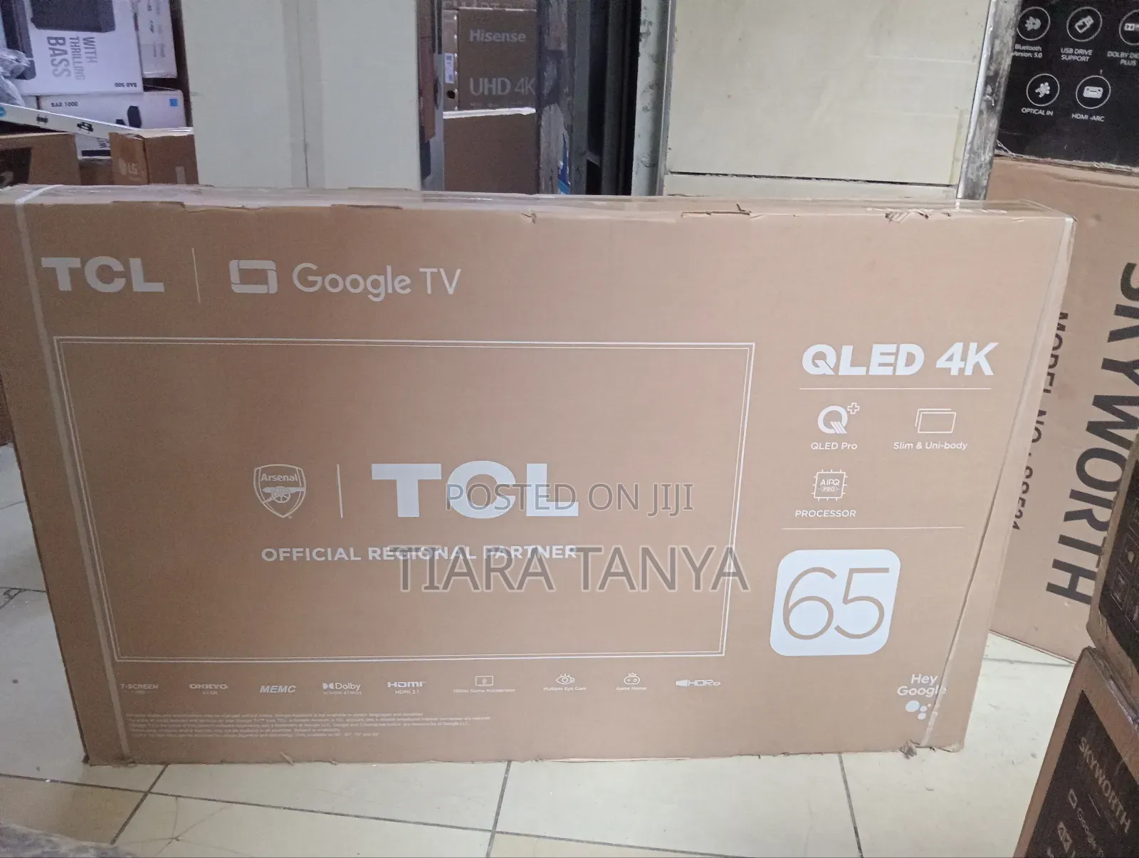 TCL 65 Inch Qled Pro C61b Uhd Google Tv