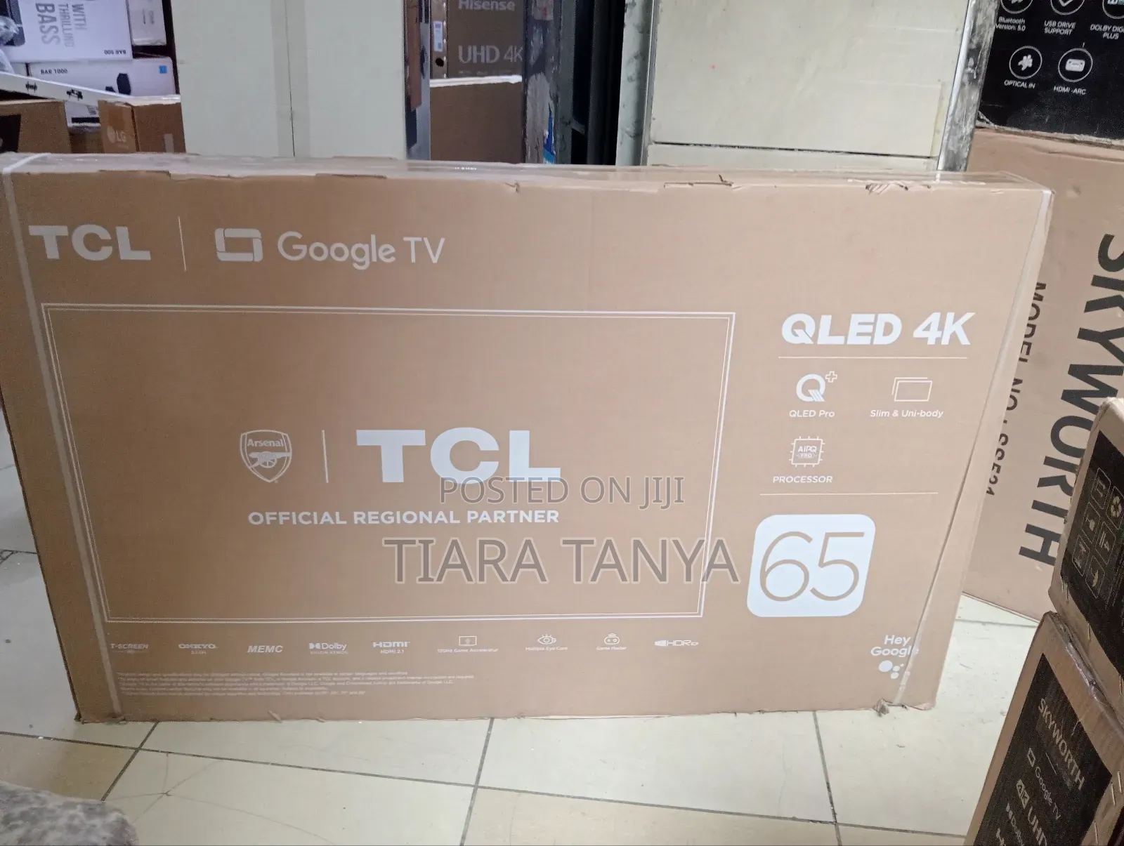 TCL 65 Inch Qled Pro C61b Uhd Google Tv