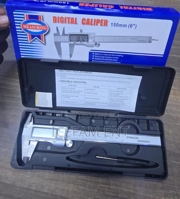 150mm Digital Stainless Steel Caliper - main view