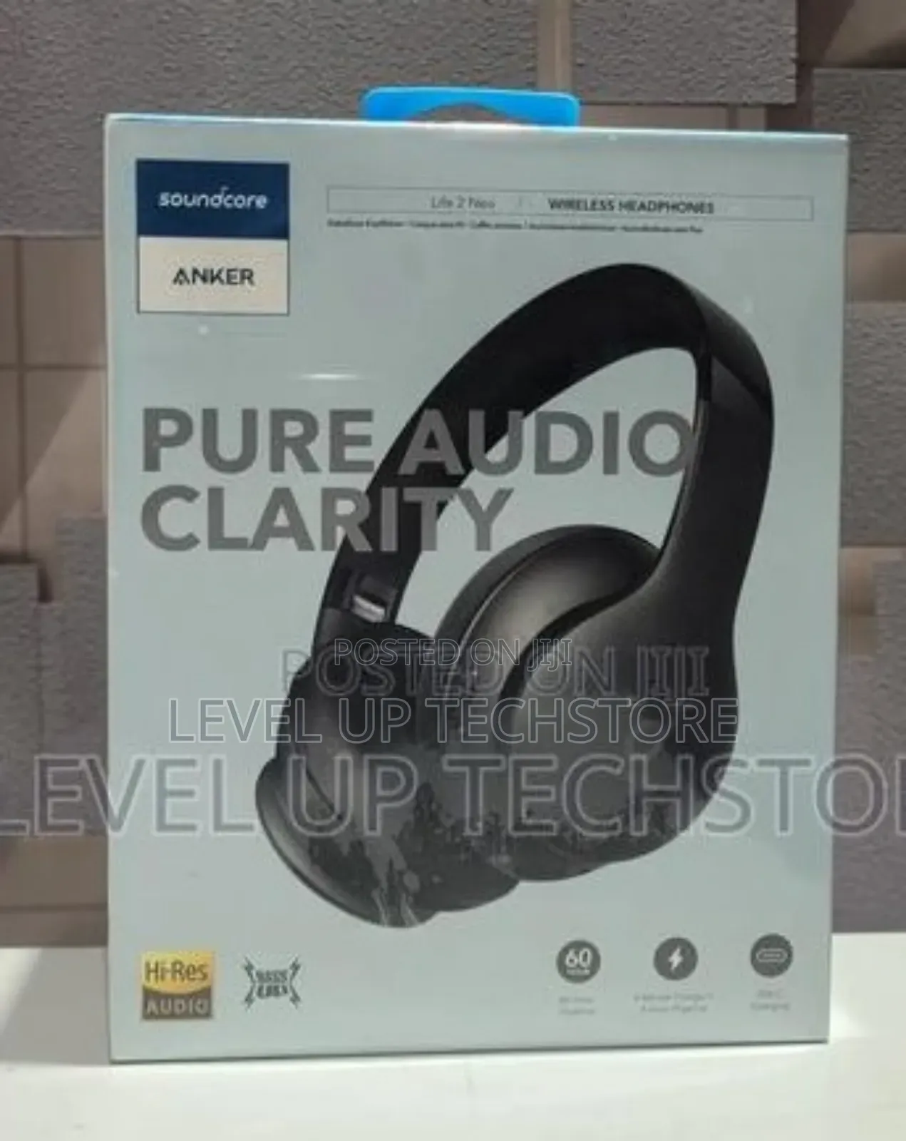 Soundcore Life 2 Neo Wireless Headphones New