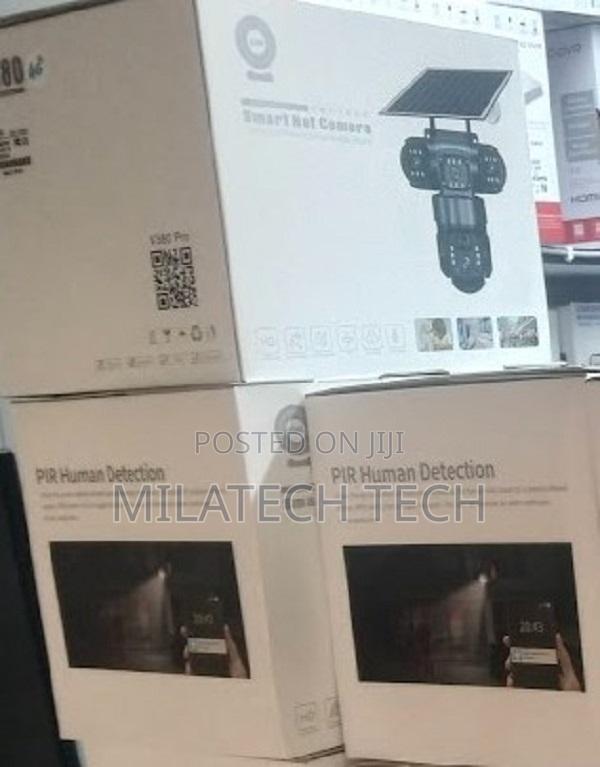 Solar Camera Triple Lens Simcard Enabled PTZ Camera