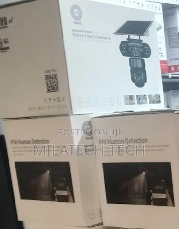 Solar Camera Triple Lens Simcard Enabled PTZ Camera
