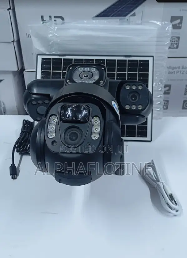 V380 Pro Tripple Lens Solarnight Vision/ Broad Surveillance