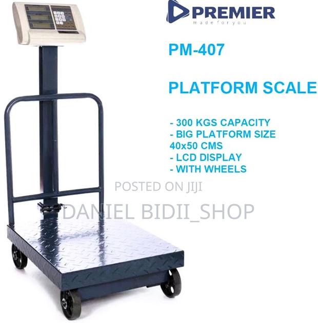 Display Wheeled Big Platform Scale - main view